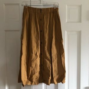 Not Perfect Linen Marseilles Skirt